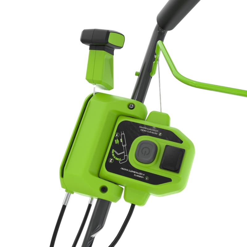 Снегоуборщик аккумуляторный Greenworks 51 см 40V GD40STX2 2603407, бесщёточный — детальное фото